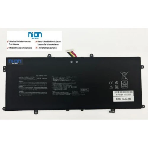 Nion Asus ZenBook Flip 13 UX363EA-EM045R uyumlu Notebook Batarya - Pil ürün görseli 1