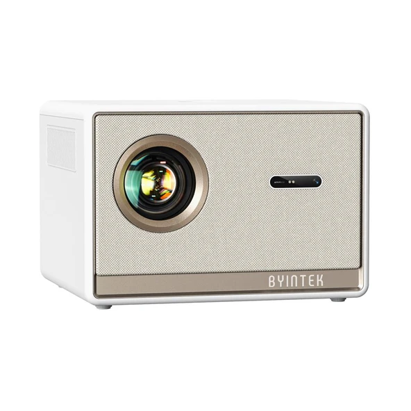 Byintek T5 Max Projeksiyon Cihazı, Lisanslı Google TV, Yerel Full HD 1080P, 1000 ANSI Lümen, Otomatik Odaklama, Otomatik Trapez Düzeltme, Çift Bant Wi-Fi, Bluetooth 5.0, Sızdırmaz Optik Motor ürün görseli 1