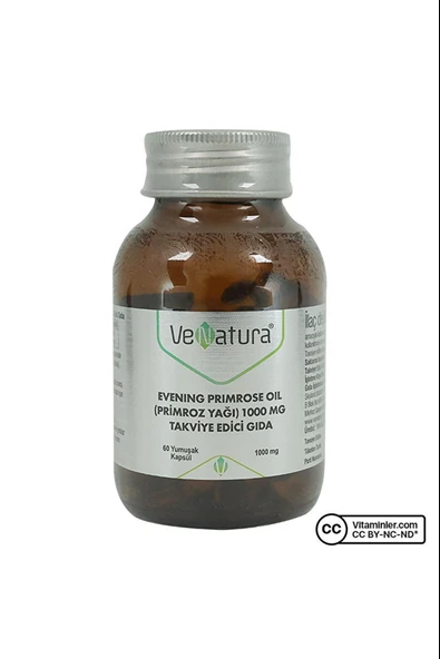 Venatura Evening Primrose Oil Primroz Yağı 60 Kapsül ürün görseli 1