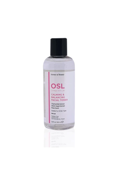 OSL Omega Skin Lab Osl Calming & Balancing Facial Toner 200 Ml/ Rahatlatıcı Ve Dengeleyici Yüz Toniği ürün görseli 1