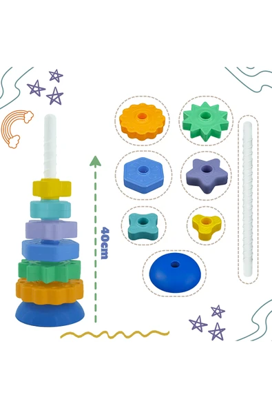 Dönen Çılgın Kule BİRLİKTOYS - Resim 2