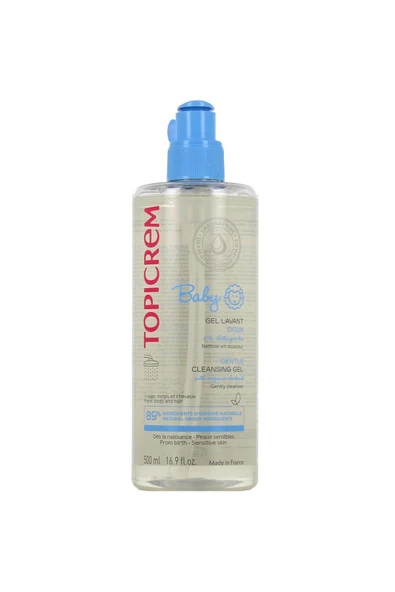 Topicrem Baby Gentle Cleansing Gel 500 ml ürün görseli 1