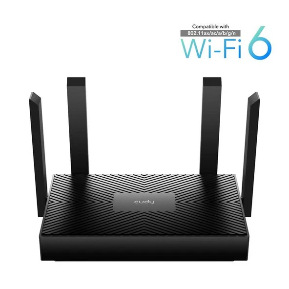 Cudy Wr1500 4 Port 10/100/1000Mbps Ax1500 4 Anten Masaüstü Router ürün görseli 1
