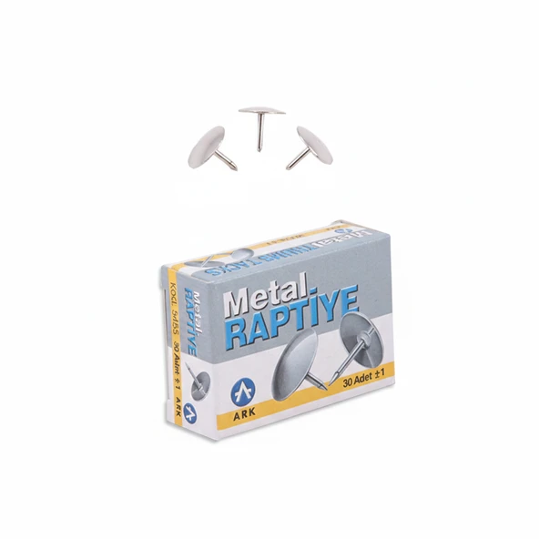 Metal Raptiye 30'lu  4 Adet ürün görseli 1