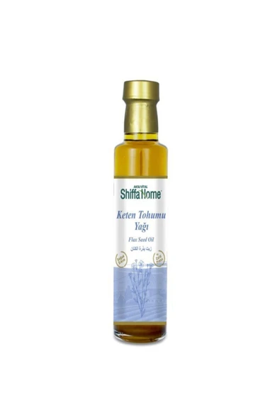 Keten Tohumu Yağı 250 ml Cam Şişe Soğuk Pres Keten Tohumu Yağı ürün görseli 1
