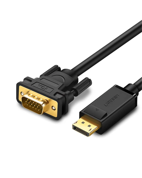 UGREEN Displayport to VGA Görüntü Aktarma Kablosu 1.5 Metre, 10247 ürün görseli 1