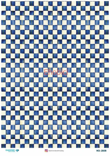 Diamond Pirinç Dekopaj Kağıdı - 2508 ürün görseli 1