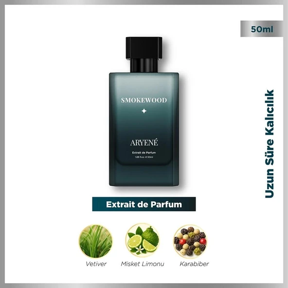Aryene Smokewood Debut For Men Parfüm 50 ml ürün görseli 1