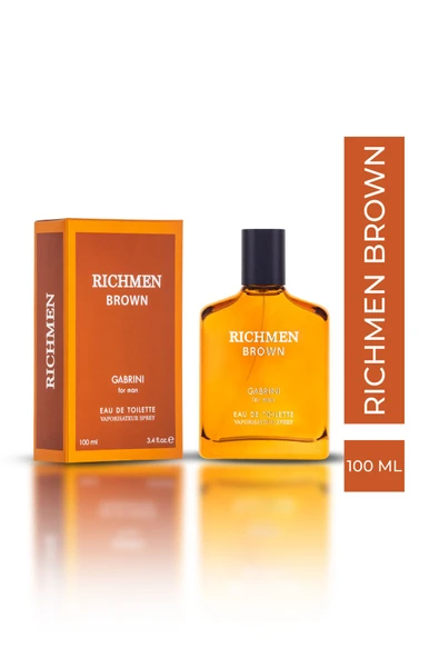Gabrini Richmen Brown EDT For Man 100 ml ürün görseli 1