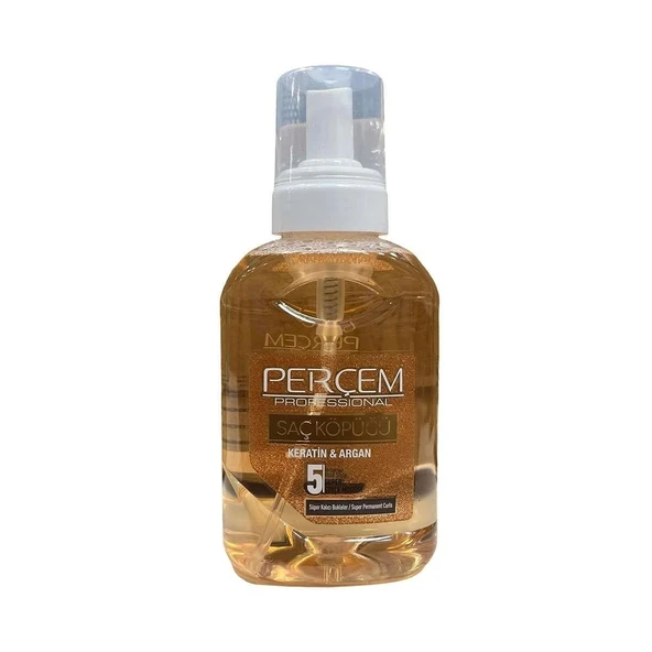 Perçem Saç Köpüğü 500 ml Keratin ve Argan ürün görseli 1