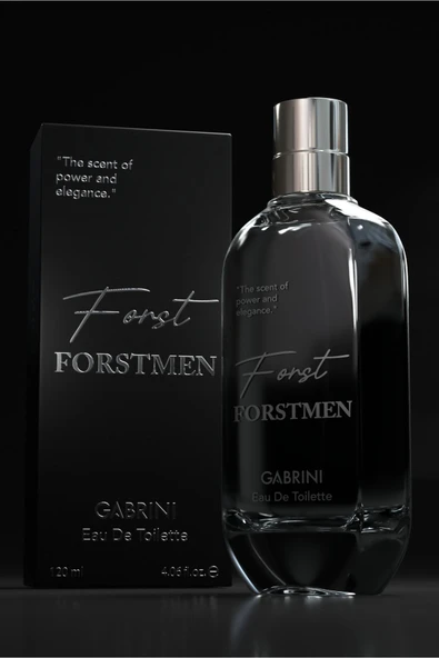 Gabrini Forstmen Black EDT 100 Ml - Resim 5