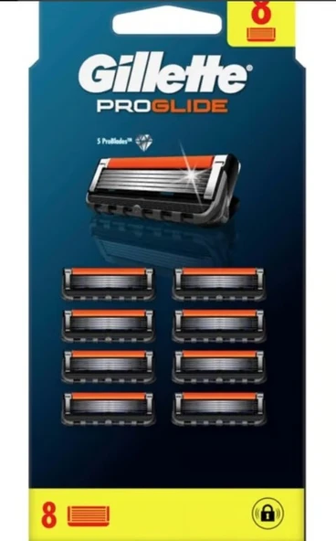 Gillette Fusion Proglide Yedek Bıçak 8'li 8700216066587 ürün görseli 1