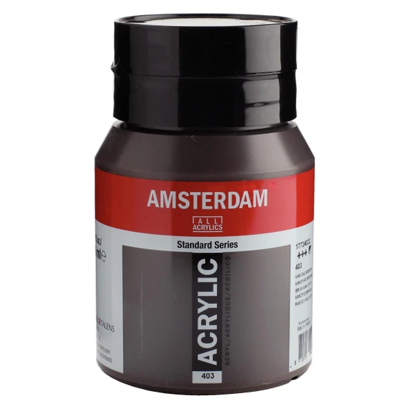 AAC ACRYLIC 500ML. VANDYKE BROWN ürün görseli 1