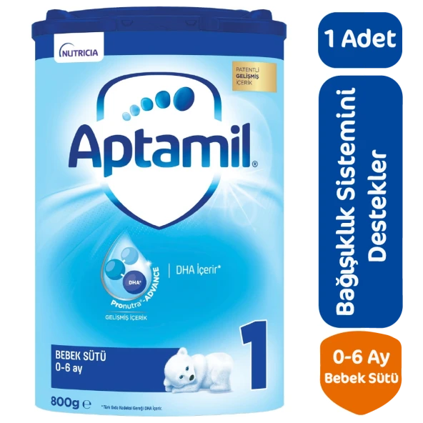 Aptamil Bebek Sütü 1 Numara 800 gr ürün görseli 1
