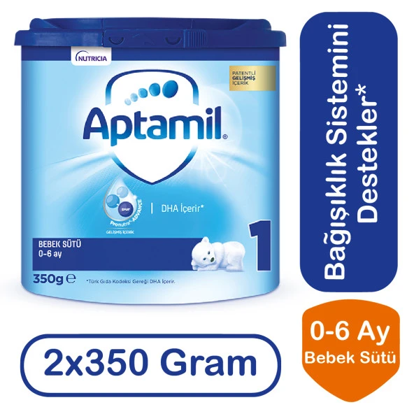 Aptamil Bebek Sütü 1 Numara 350 gr 2 li Paket ürün görseli 1