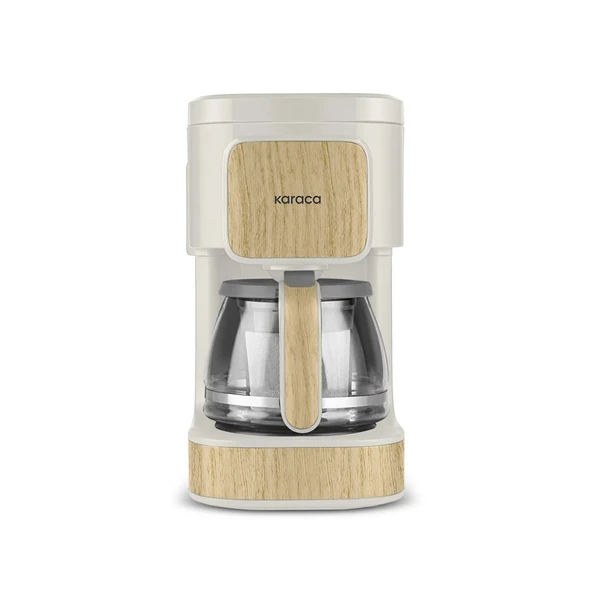 Karaca Just Coffee Aroma 2in1 Çay ve Filtre Kahve Makinesi - Wood Craft ürün görseli 1