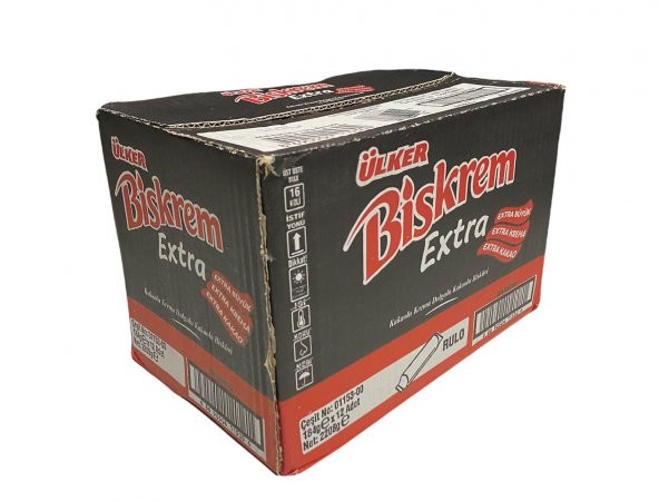Ülker Biskrem Extra Dolgulu Bisküvi 184 Gr 12 Adet ürün görseli 1