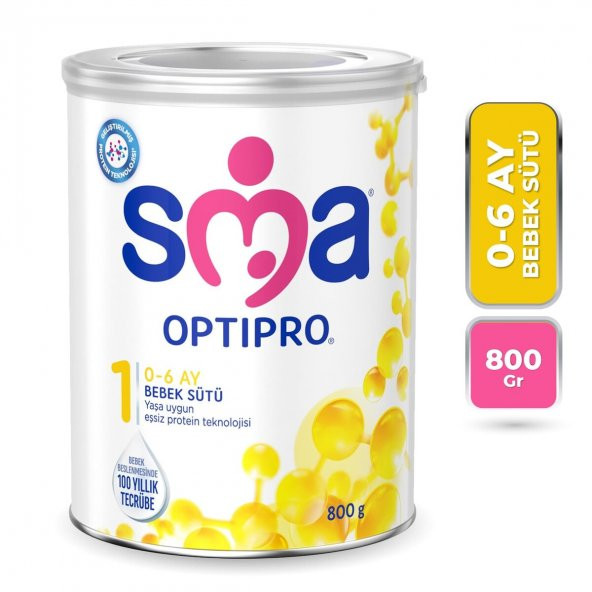 Sma Optipro 1 Bebek Maması 800 Gr ürün görseli 1