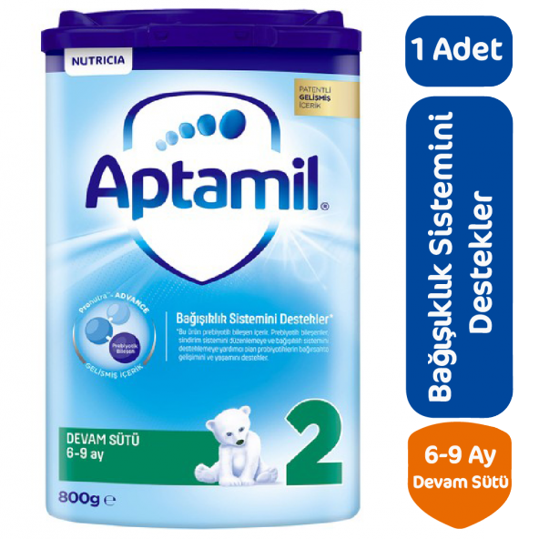 Aptamil Devam Sütü 2 Numara 800 Gr ürün görseli 1