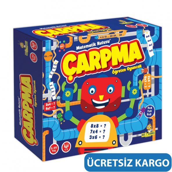 Matematik Kutusu- Çarpma Öğreten Oyuncak ürün görseli 1