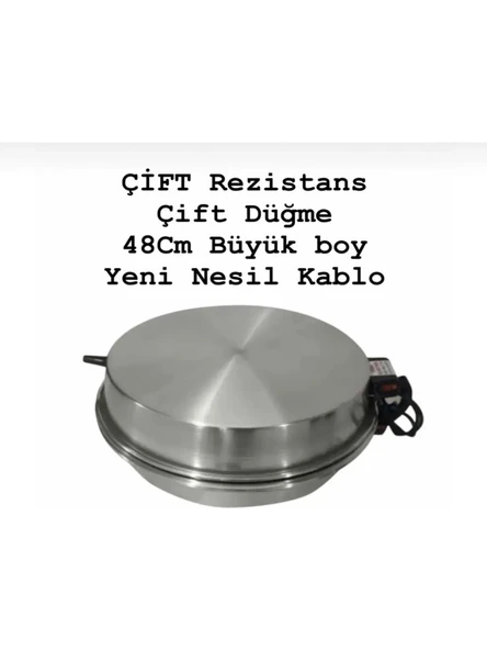 Elektrikli Tandır ile Taze Ekmek Pişirme Cihazı, Metalik Tasarım ürün görseli 1