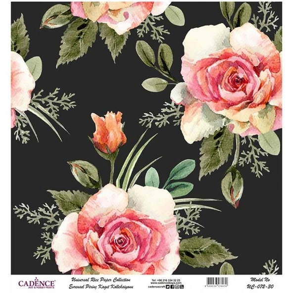 Cadence Evrensel Pirinç Dekopaj Kağıdı - UC-072 ürün görseli 1