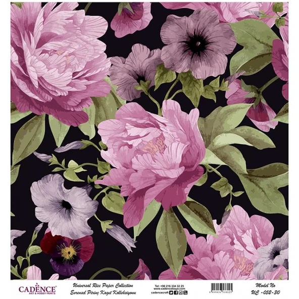 Cadence Evrensel Pirinç Dekopaj Kağıdı - UC-052 ürün görseli 1