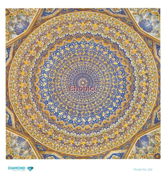 Diamond Pirinç Dekopaj Kağıdı - 262 - 30x30 ürün görseli 1