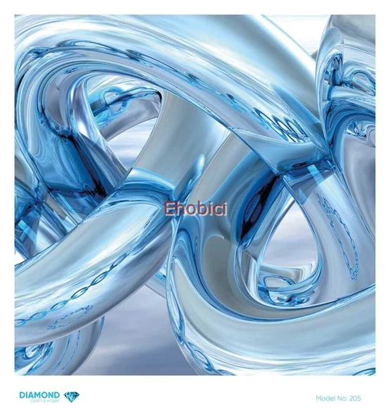 Diamond Pirinç Dekopaj Kağıdı - 205 - 30x30 ürün görseli 1