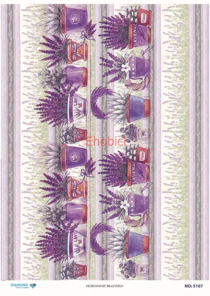 Diamond Pirinç Dekopaj Kağıdı - 5107 ürün görseli 1
