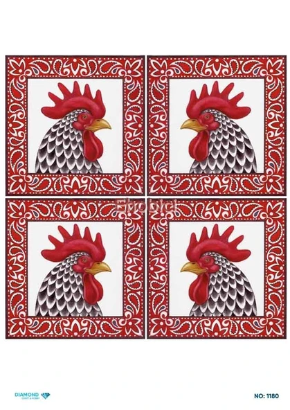 Diamond Pirinç Dekopaj Kağıdı - 1180 ürün görseli 1