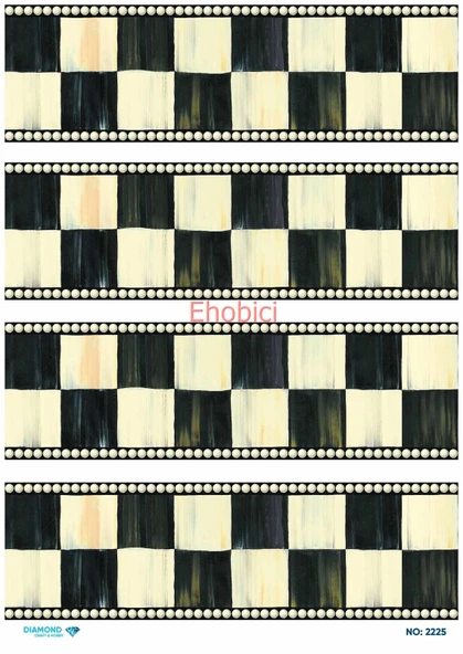 Diamond Pirinç Dekopaj Kağıdı - 2225 ürün görseli 1