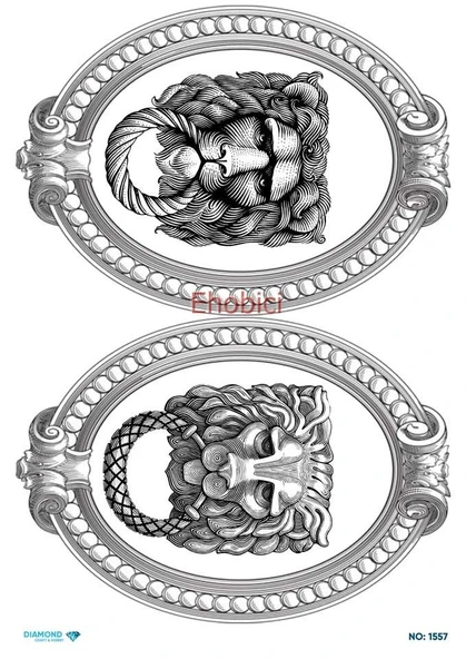 Diamond Pirinç Dekopaj Kağıdı - 1557 ürün görseli 1