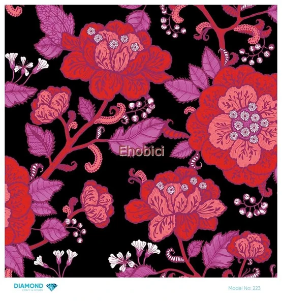 Diamond Pirinç Dekopaj Kağıdı - 223 - 30x30 ürün görseli 1