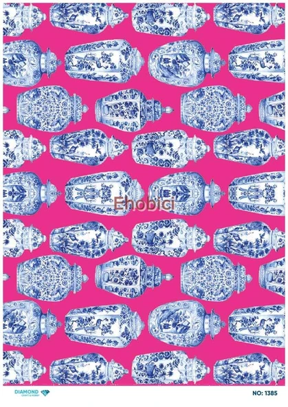 Diamond Pirinç Dekopaj Kağıdı - 1385 ürün görseli 1