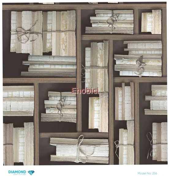 Diamond Pirinç Dekopaj Kağıdı - 256 - 30x30 ürün görseli 1
