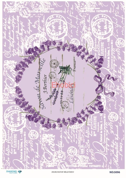 Diamond Pirinç Dekopaj Kağıdı - 5096 ürün görseli 1