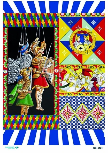 Diamond Pirinç Dekopaj Kağıdı - 5121 ürün görseli 1