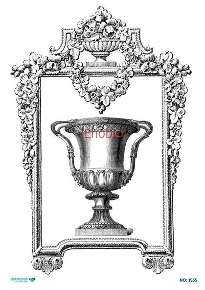Diamond Pirinç Dekopaj Kağıdı - 1555 ürün görseli 1