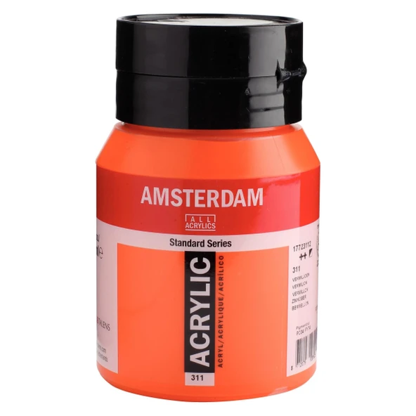 AAC ACRYLIC 500ML. VERMILION ürün görseli 1