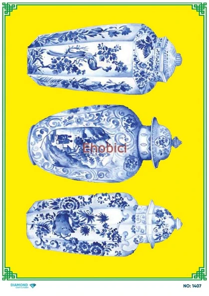 Diamond Pirinç Dekopaj Kağıdı - 1407 ürün görseli 1