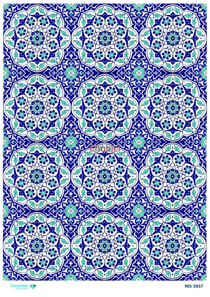 Diamond Pirinç Dekopaj Kağıdı - 5057 ürün görseli 1