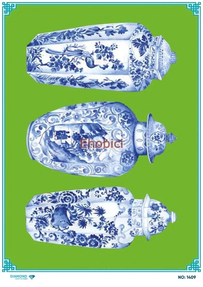 Diamond Pirinç Dekopaj Kağıdı - 1409 ürün görseli 1