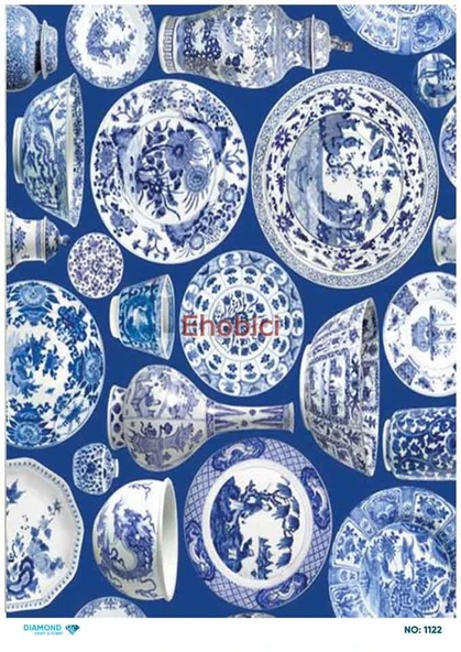 Diamond Pirinç Dekopaj Kağıdı - 1122 ürün görseli 1