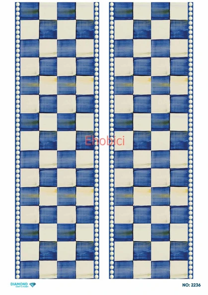 Diamond Pirinç Dekopaj Kağıdı - 2236 ürün görseli 1