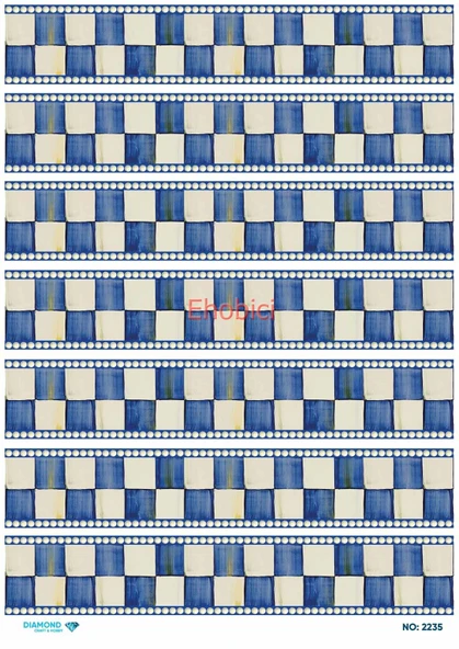 Diamond Pirinç Dekopaj Kağıdı - 2235 ürün görseli 1