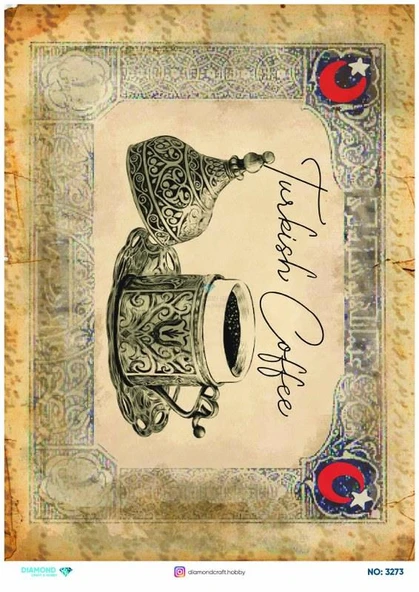 Diamond Pirinç Dekopaj Kağıdı - 3273 ürün görseli 1