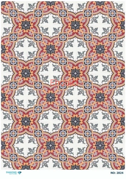 Diamond Pirinç Dekopaj Kağıdı - 2824 ürün görseli 1