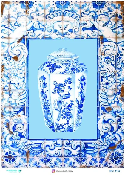 Diamond Pirinç Dekopaj Kağıdı - 3176 ürün görseli 1