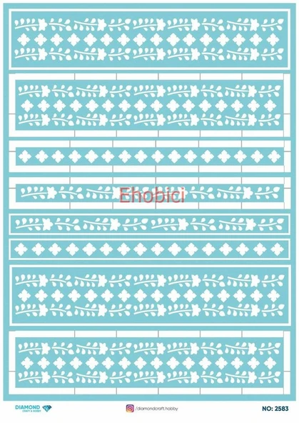 Diamond Pirinç Dekopaj Kağıdı - 2583 ürün görseli 1